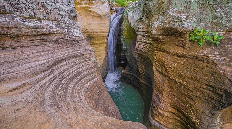 Air Terjun Luweng Sampang : Layaknya Grand Canyon